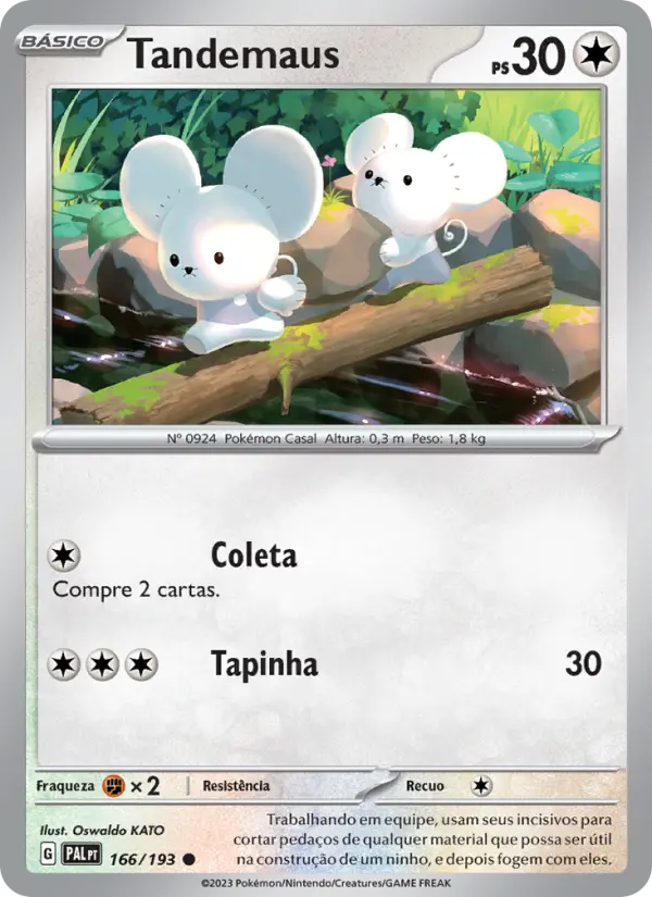 Tandemaus — Evoluções em Paldea 166