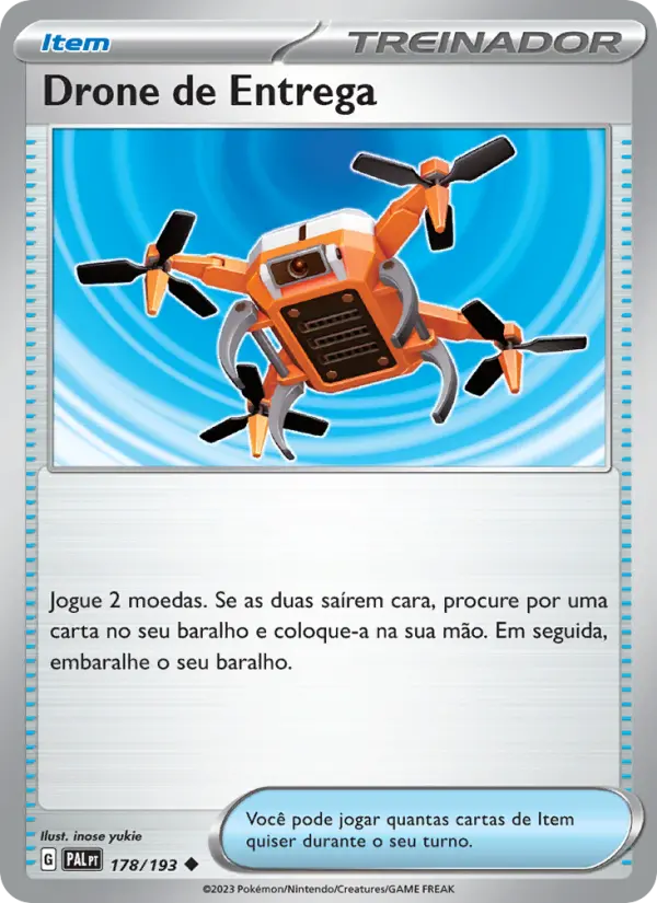 Drone de Entrega — Evoluções em Paldea 178