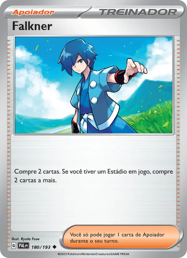Falkner — Evoluções em Paldea 180