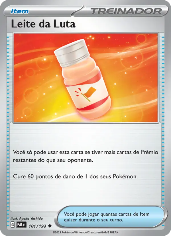 Leite da Luta — Evoluções em Paldea 181
