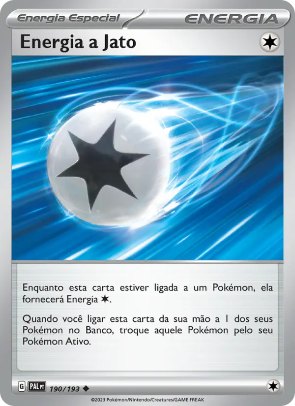 Energia a Jato — Evoluções em Paldea 190
