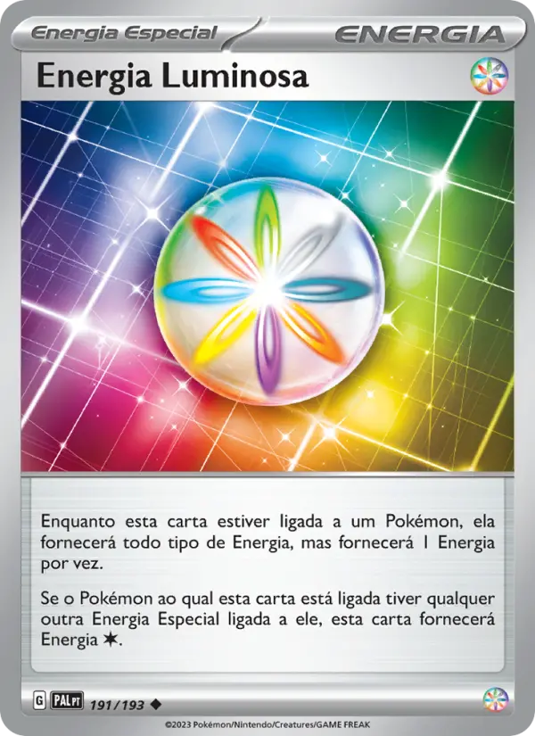 Energia Luminosa — Evoluções em Paldea 191