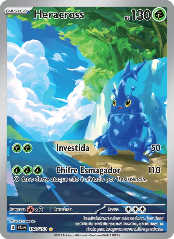 Heracross — Evoluções em Paldea 194