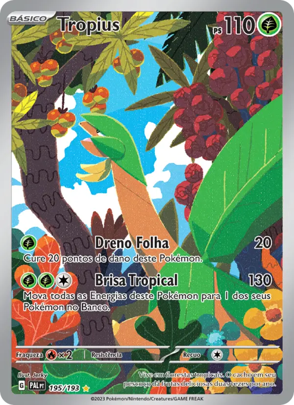 Tropius — Evoluções em Paldea 195