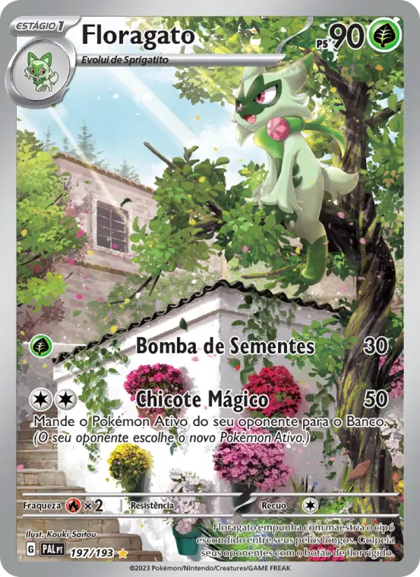 Floragato — Evoluções em Paldea 197