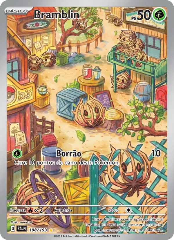 Bramblin — Evoluções em Paldea 198