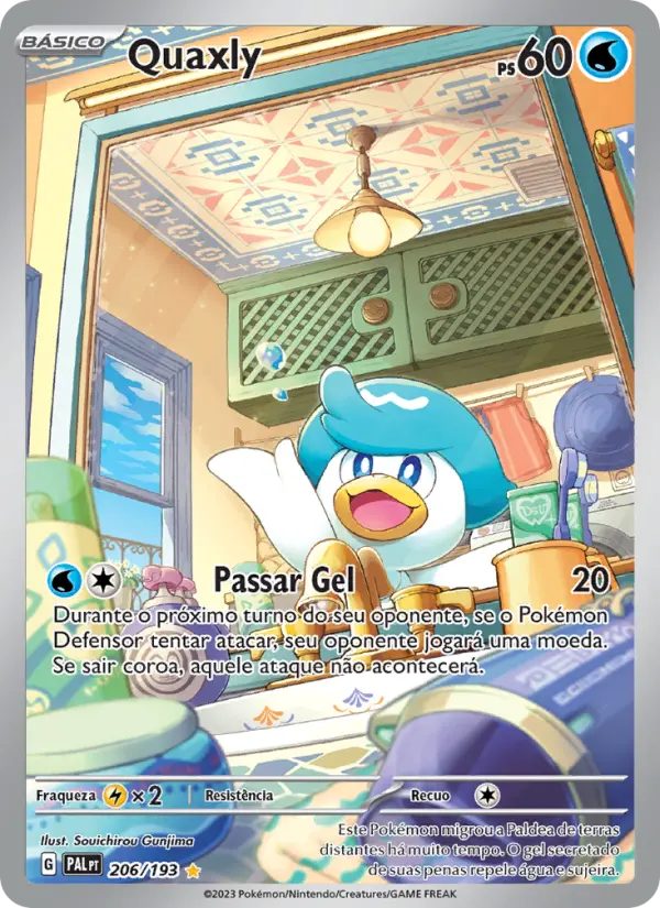 Quaxly — Evoluções em Paldea 206