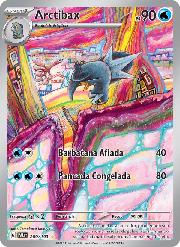 Arctibax — Evoluções em Paldea 209