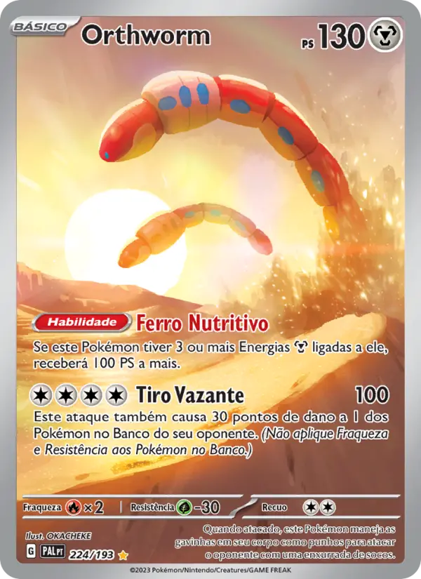 Orthworm — Evoluções em Paldea 224