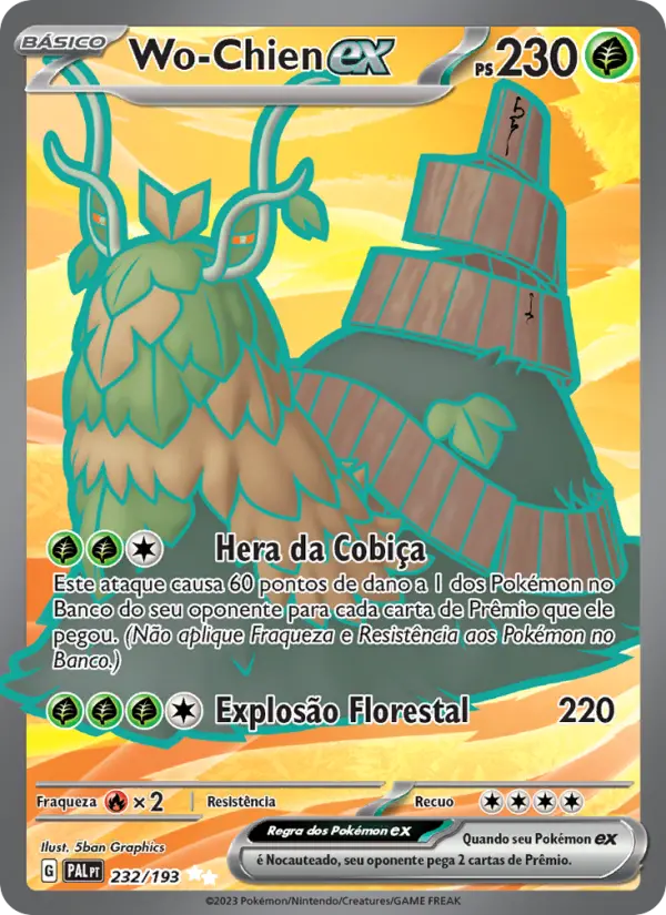 Wo-Chien ex — Evoluções em Paldea 232