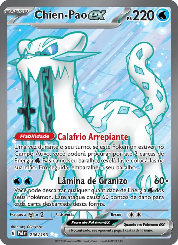 Chien-Pao ex — Evoluções em Paldea 236