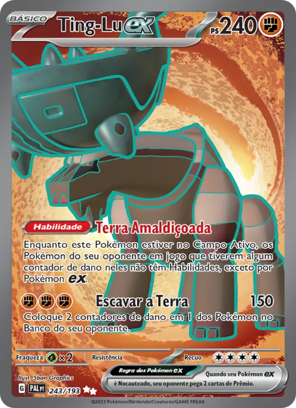 Ting-Lu ex — Evoluções em Paldea 243