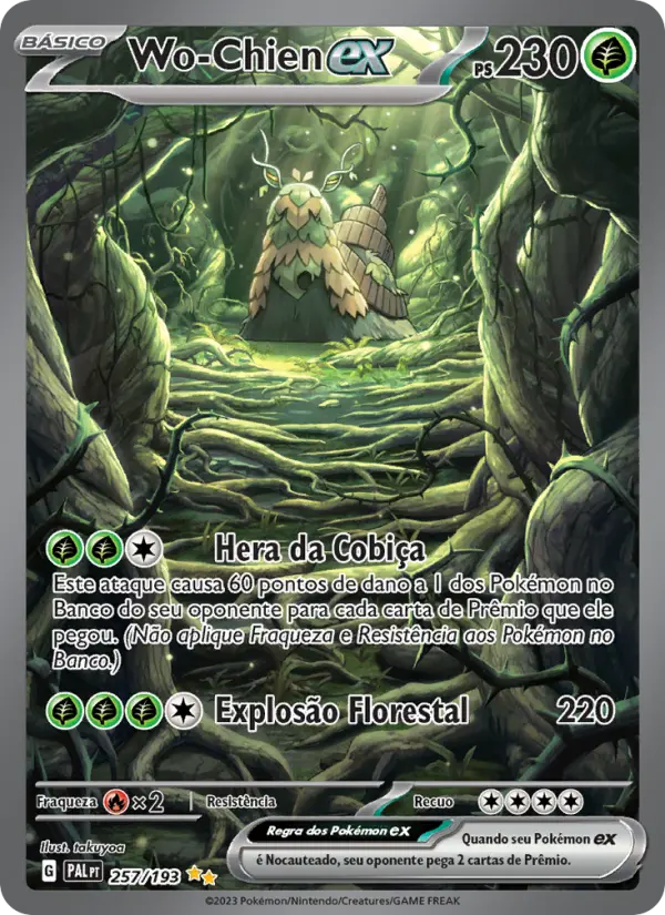 Wo-Chien ex — Evoluções em Paldea 257