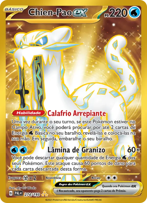 Chien-Pao ex — Evoluções em Paldea 274