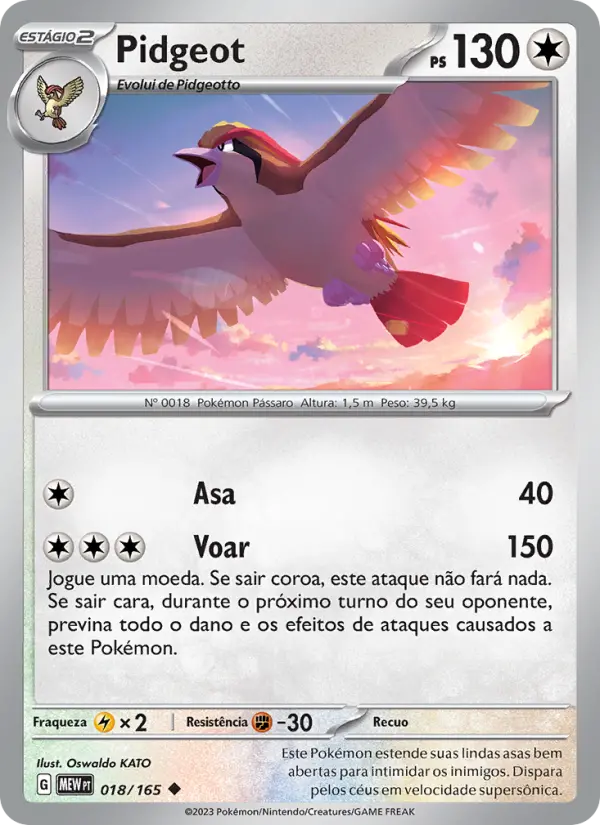 Pidgeot — 151 018