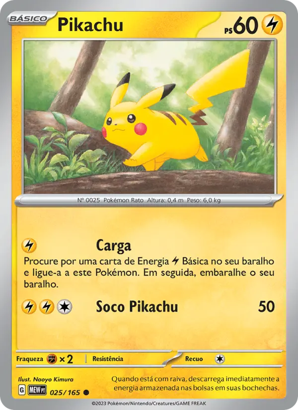 Pikachu — 151 025