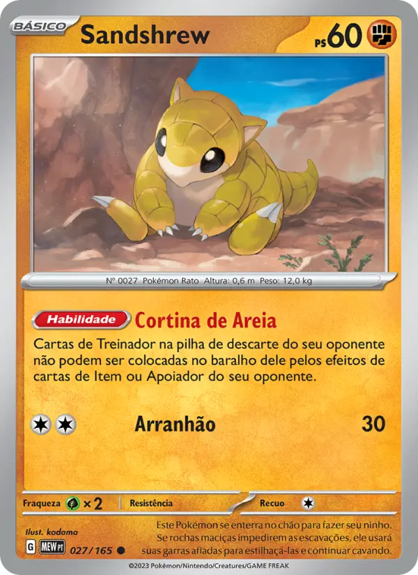 Sandshrew — 151 027