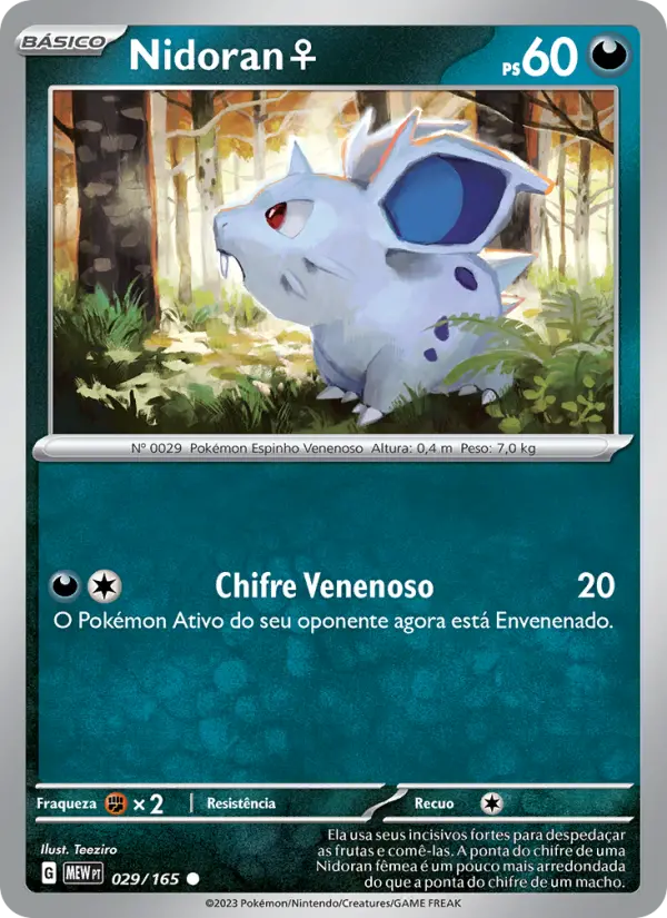 Nidoran♀ — 151 029