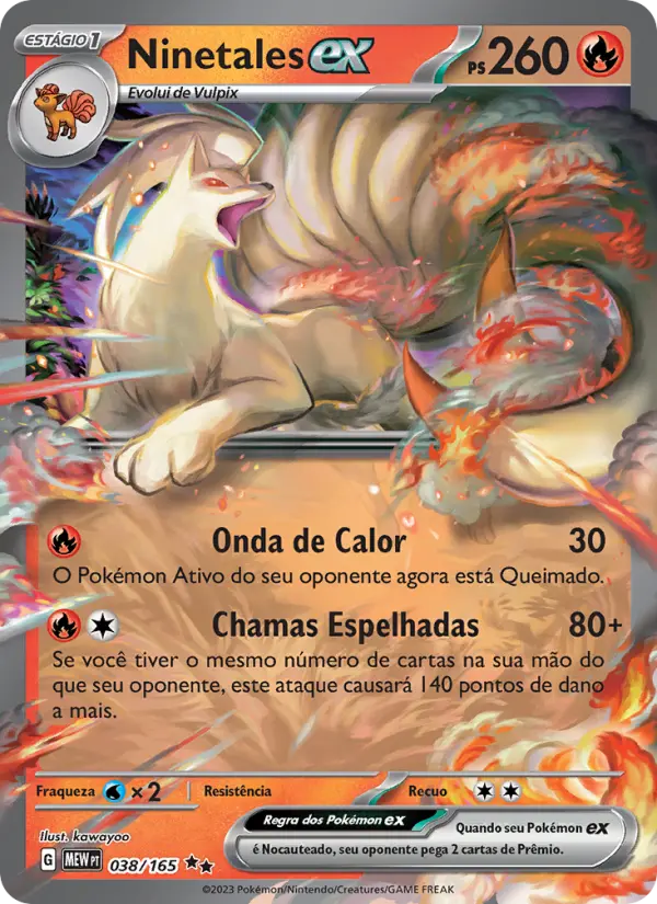 Ninetales ex — 151 038