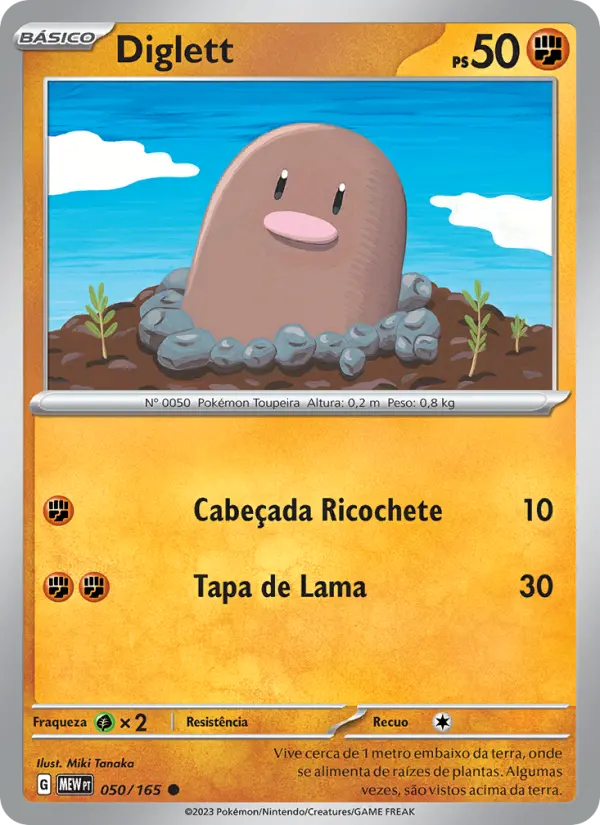 Diglett — 151 050