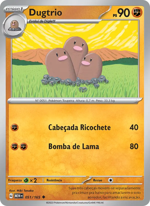 Dugtrio — 151 051