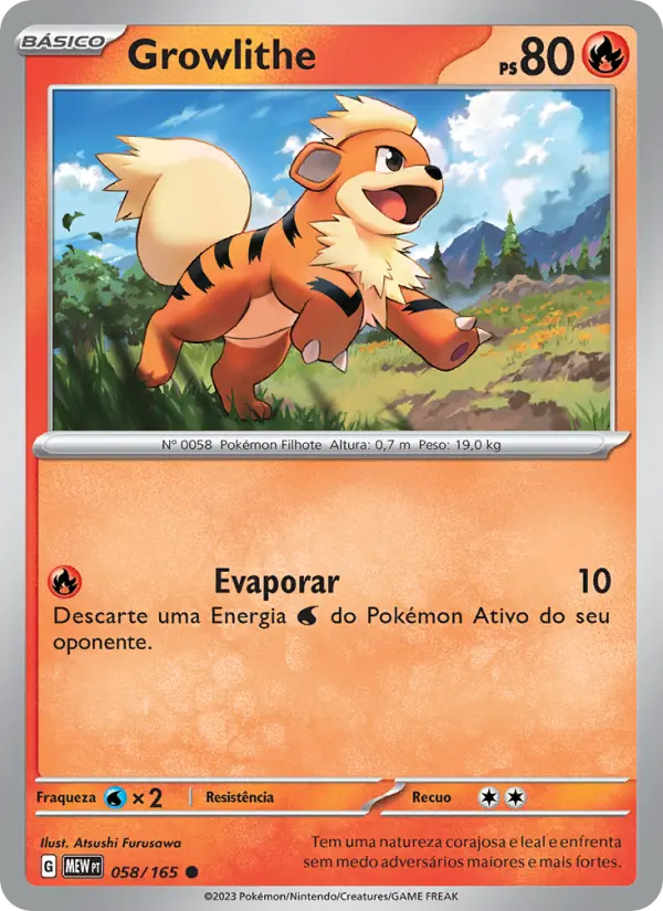 Growlithe — 151 058