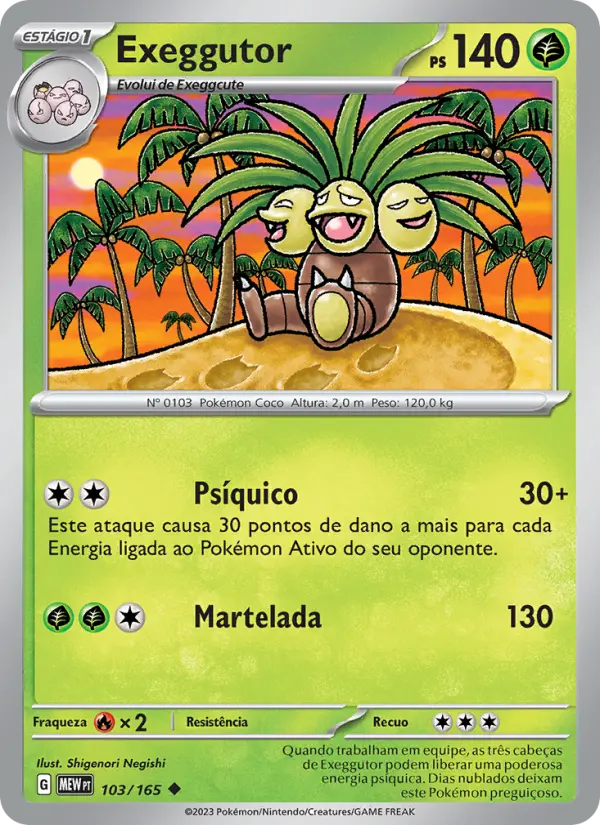 Exeggutor — 151 103