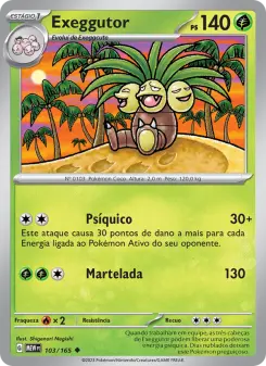 Exeggutor — 151 103
