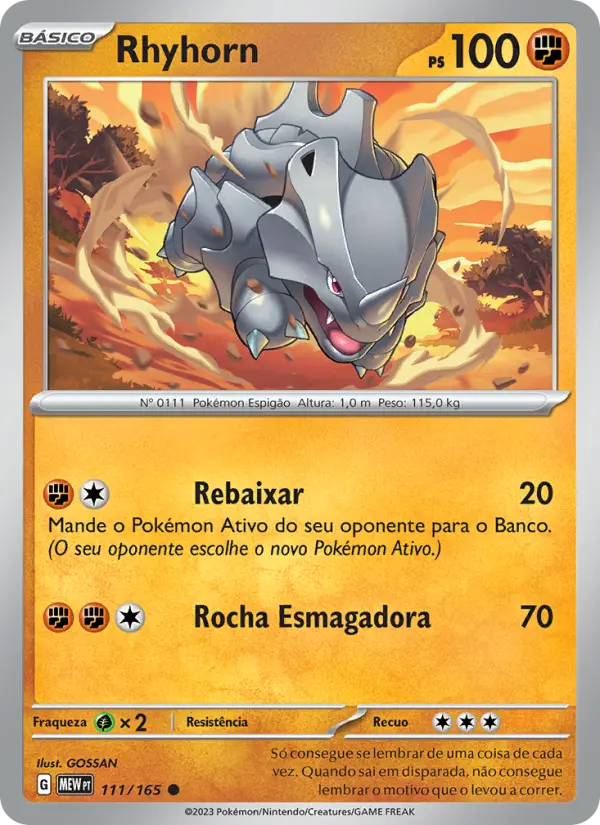 Rhyhorn — 151 111