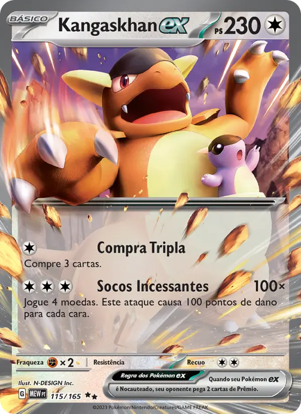 Kangaskhan ex — 151 115