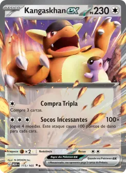Kangaskhan ex — 151 115