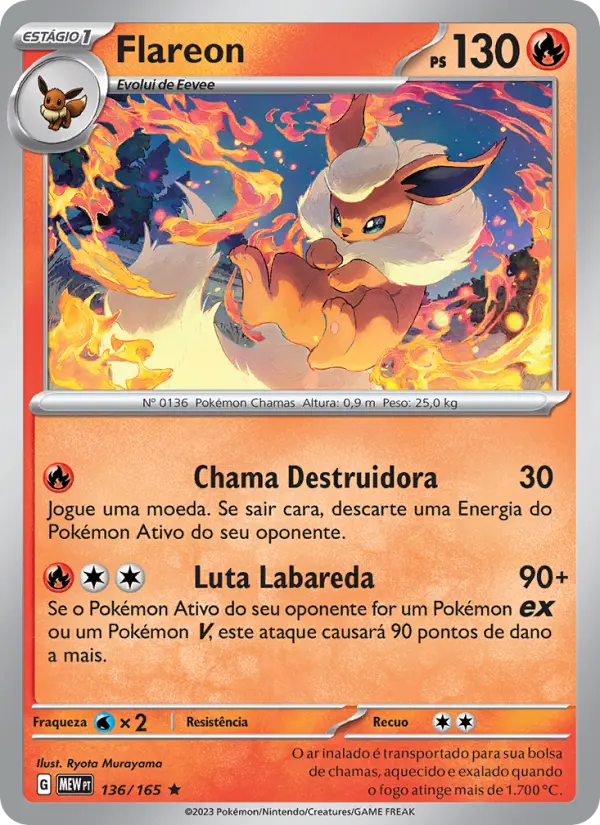 Flareon — 151 136