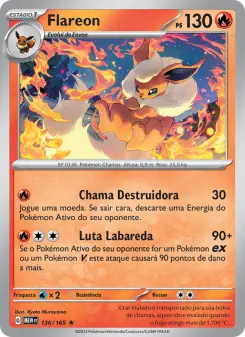 Flareon — 151 136