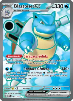 Blastoise ex — 151 184