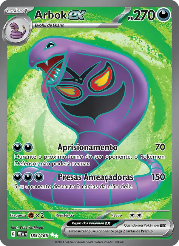 Arbok ex — 151 185