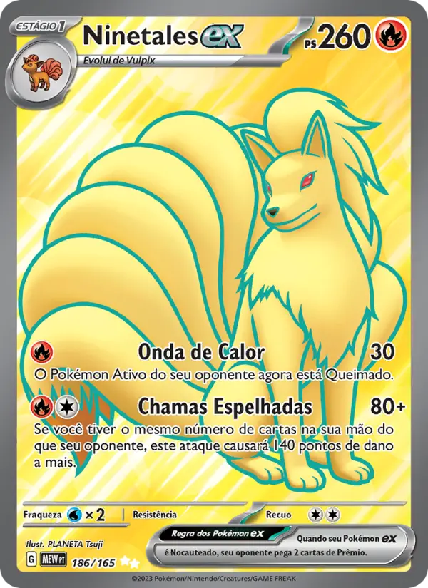 Ninetales ex — 151 186