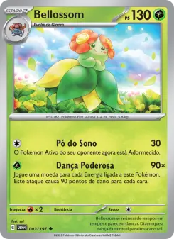 Bellossom — Obsidiana em Chamas 003
