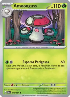 Amoonguss — Obsidiana em Chamas 010