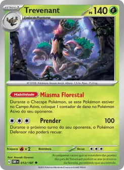 Trevenant — Obsidiana em Chamas 012