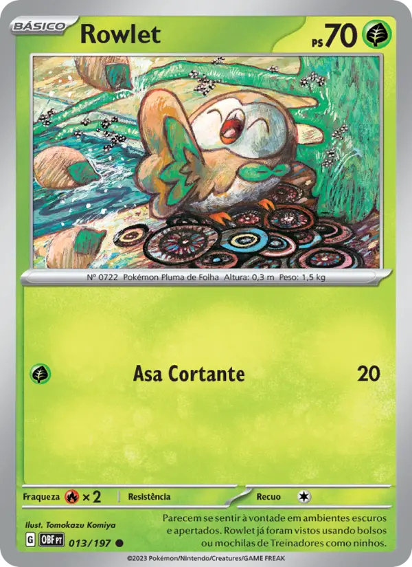 Rowlet — Obsidiana em Chamas 013