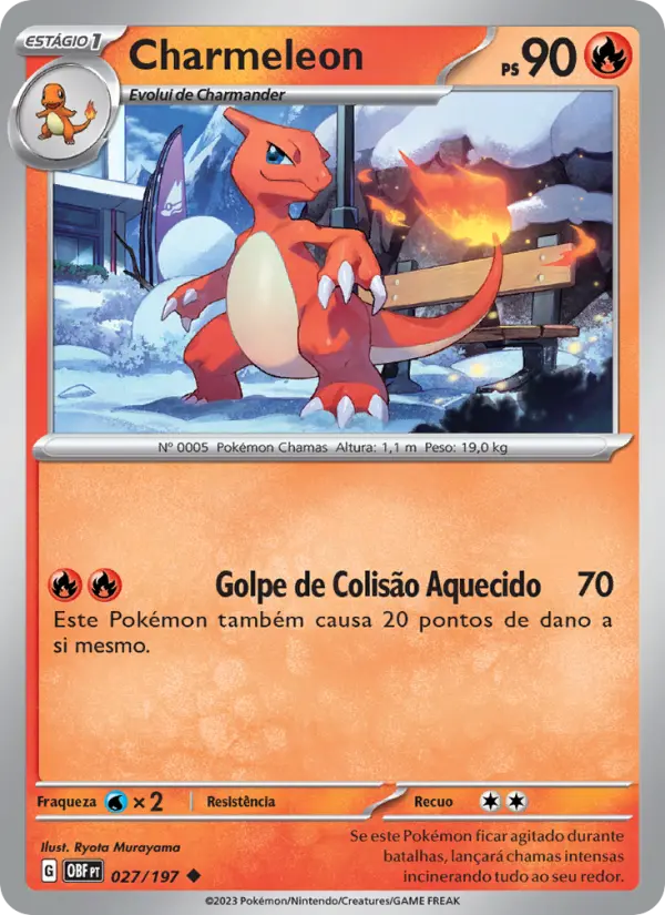 Charmeleon — Obsidiana em Chamas 027