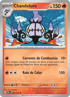 Chandelure — Obsidiana em Chamas 038