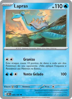 Lapras — Obsidiana em Chamas 045