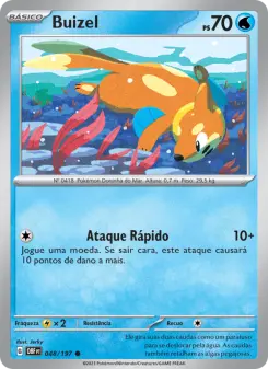 Buizel — Obsidiana em Chamas 048