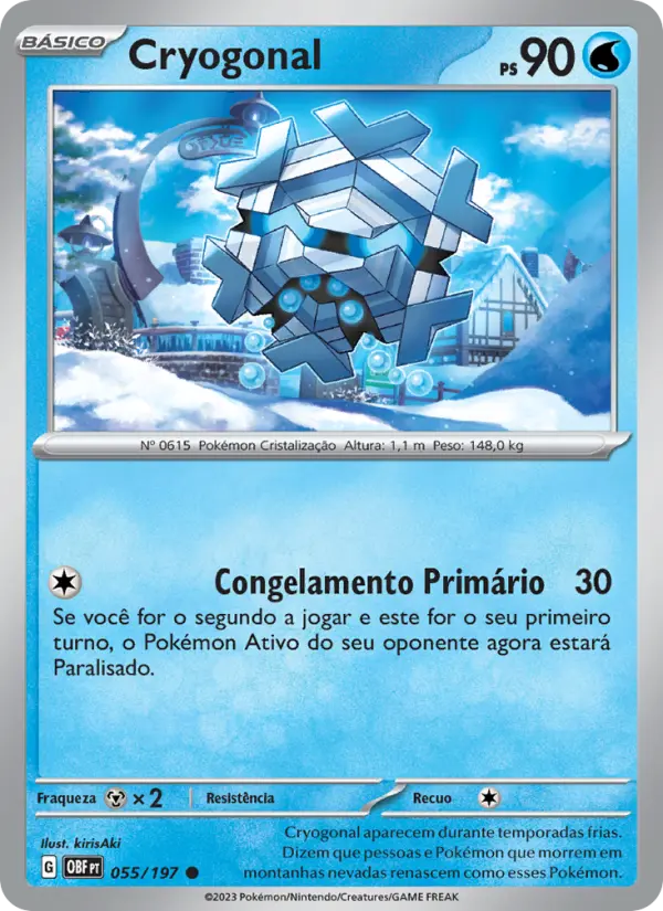 Cryogonal — Obsidiana em Chamas 055