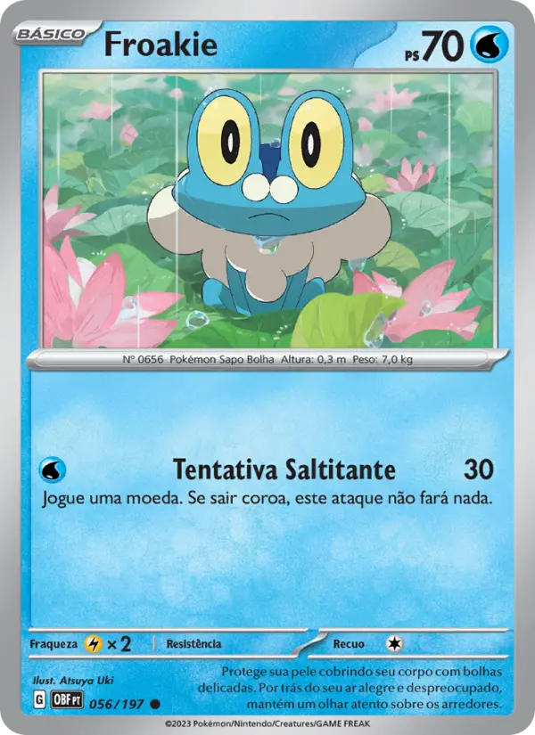 Froakie — Obsidiana em Chamas 056