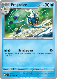 Frogadier — Obsidiana em Chamas 057