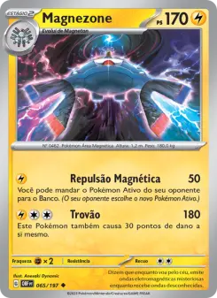Magnezone — Obsidiana em Chamas 065