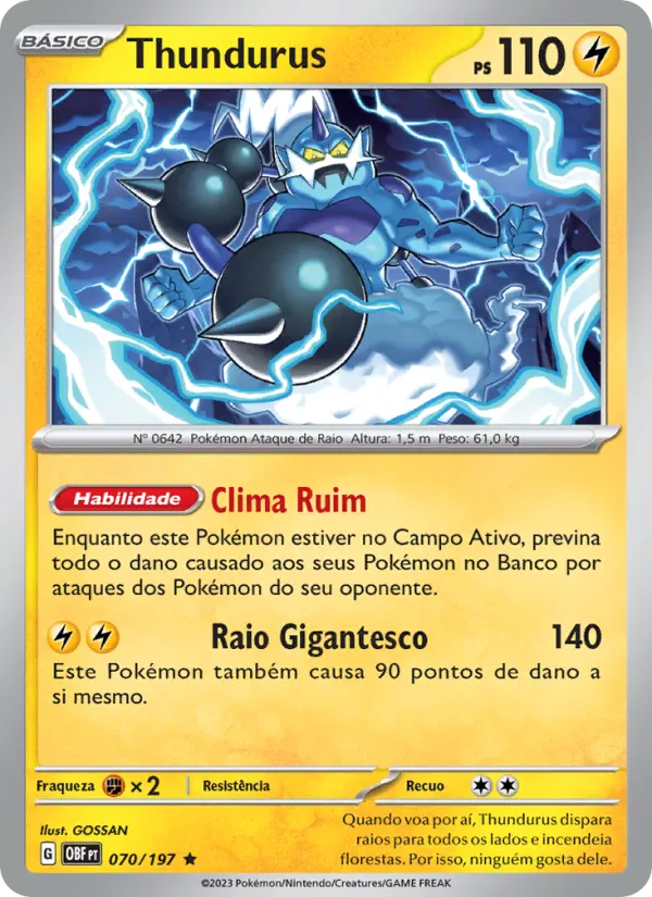 Thundurus — Obsidiana em Chamas 070