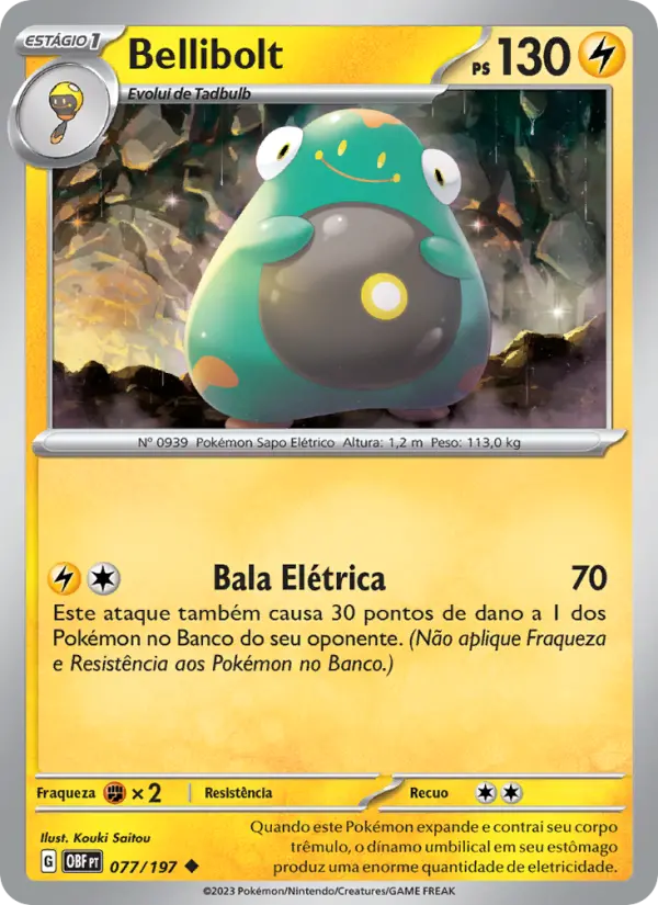 Bellibolt — Obsidiana em Chamas 077